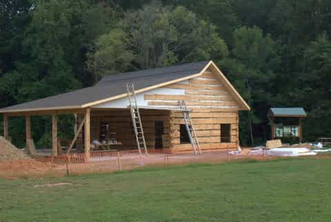 Log Home Lily Pad Project — photo 16 of 20