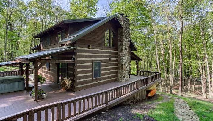 West Virginia Grove Log Home — photo 14 of 25