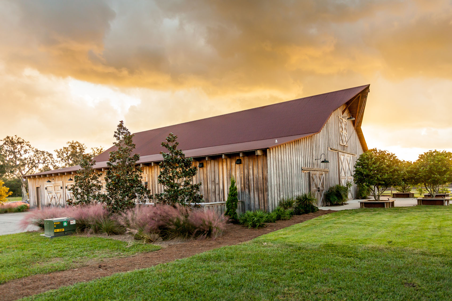 Florida Wedding Barn — timber frame event barn, Ocala, Florida