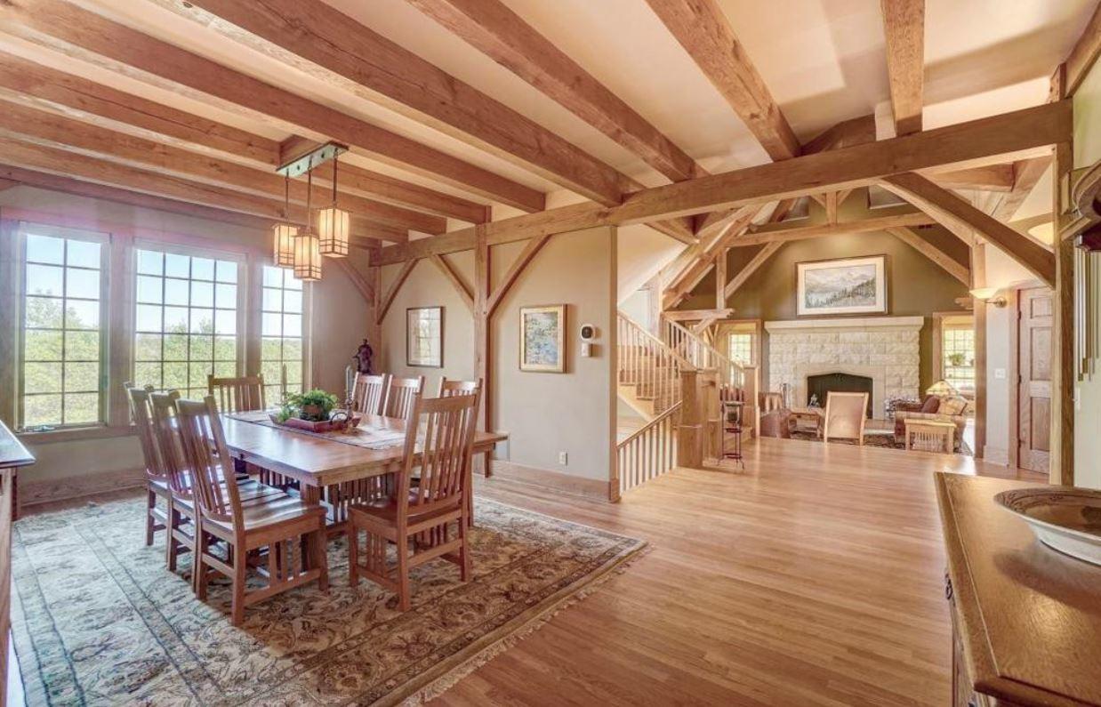 Timber Frame Mansion — photo 16 of 25