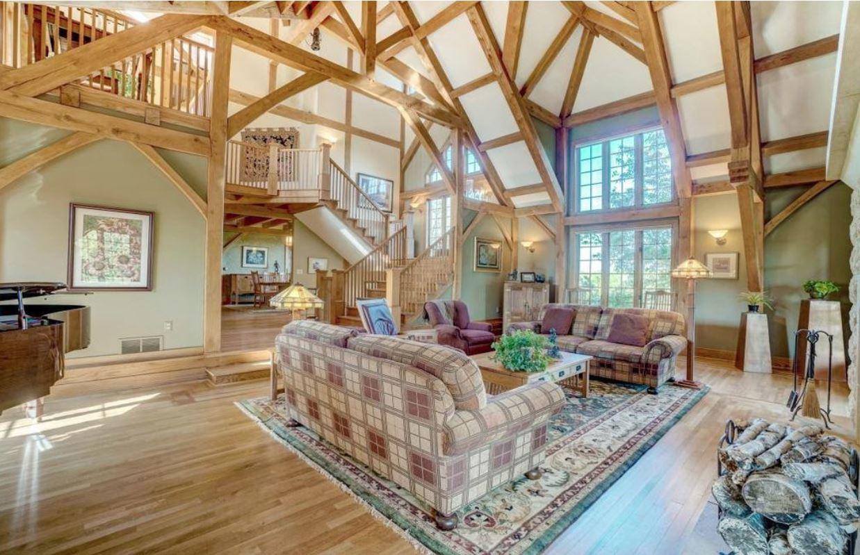 Timber Frame Mansion — photo 23 of 25