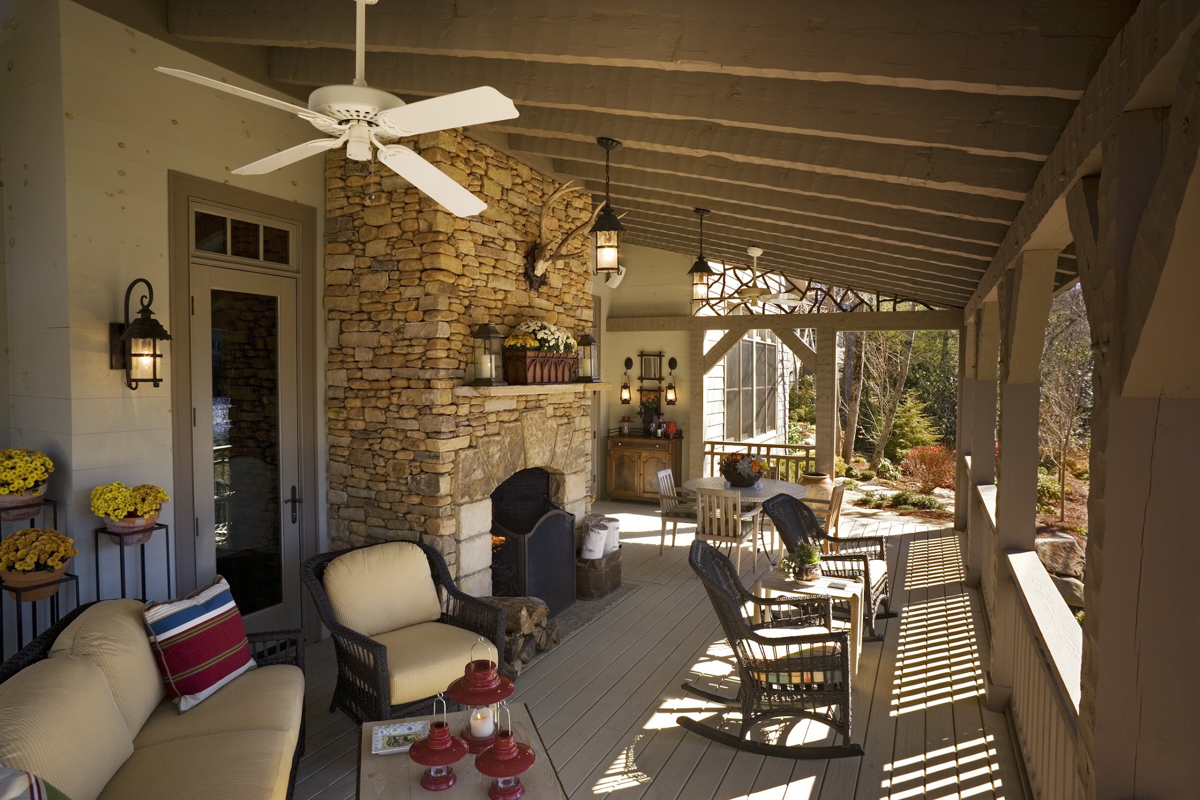 Jackson Family Home — Bear's Lair, timber frame and stone lodge on Lake Toxaway