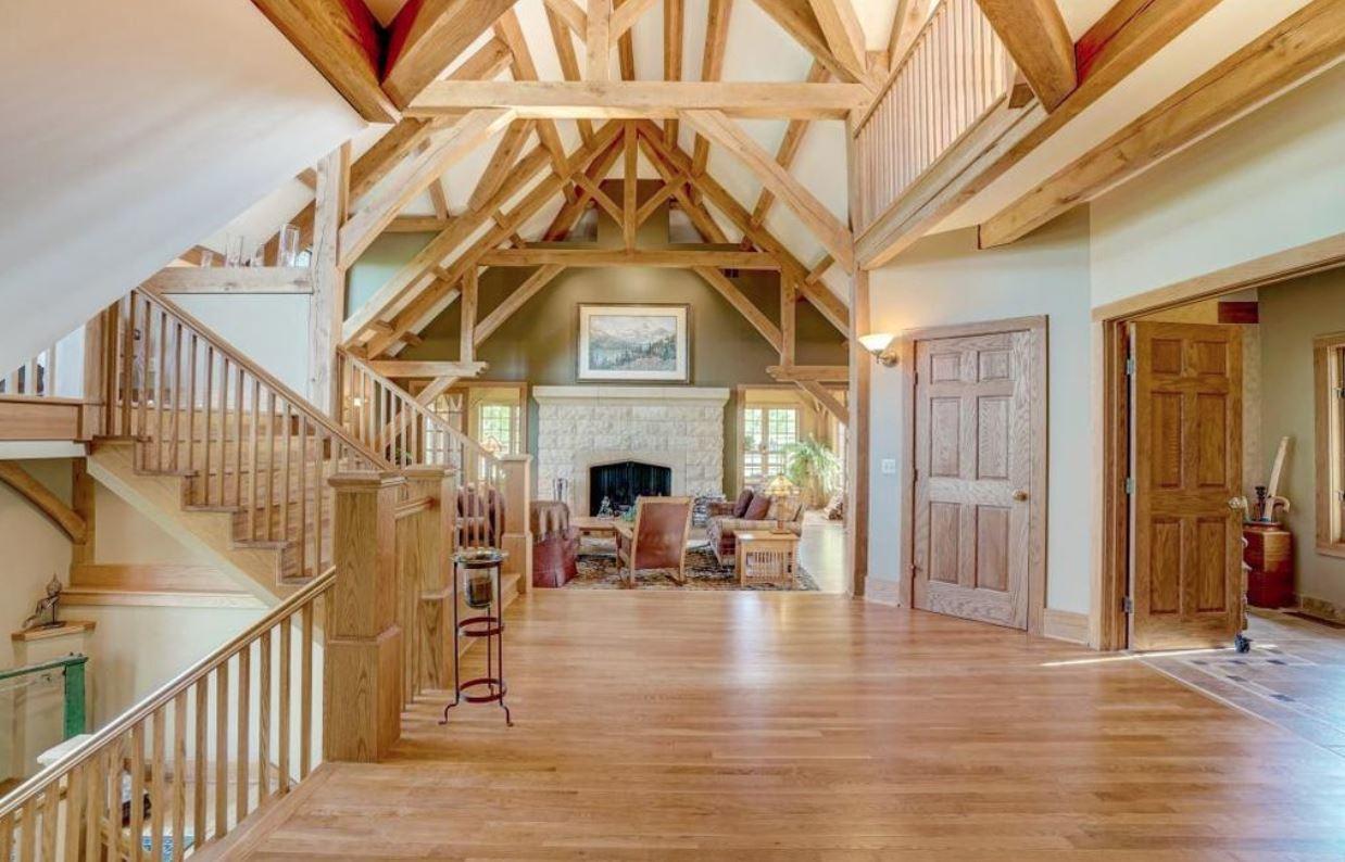 Timber Frame Mansion — photo 13 of 25