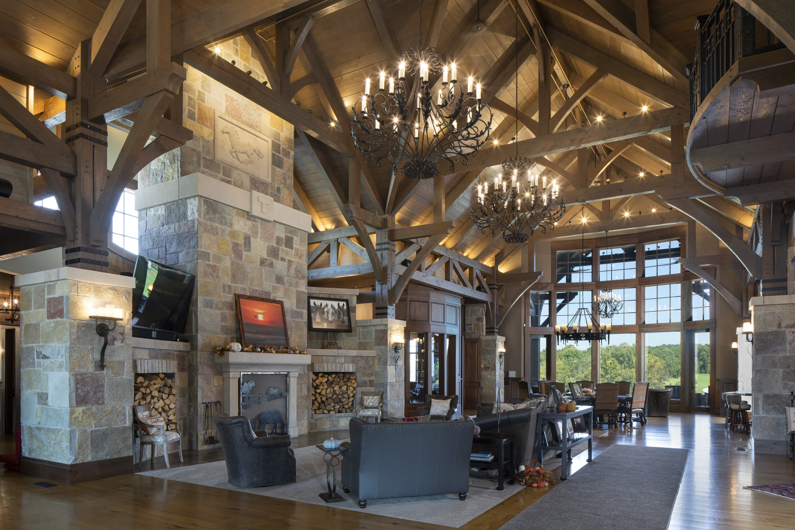 Paris, IL Timber Frame — photo 11 of 20