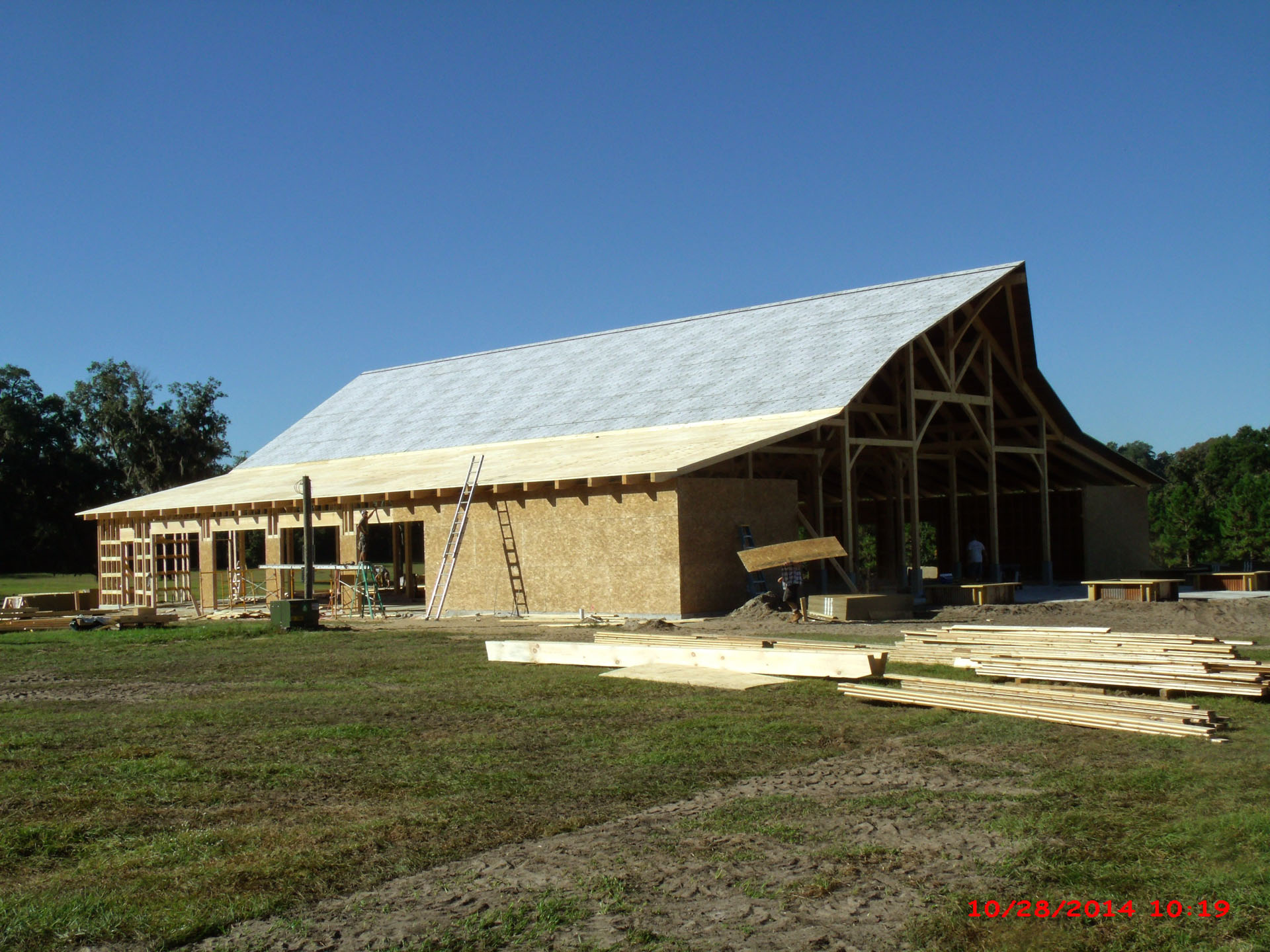 Ocala Barn, Florida, Construction Shots — photo 12 of 37
