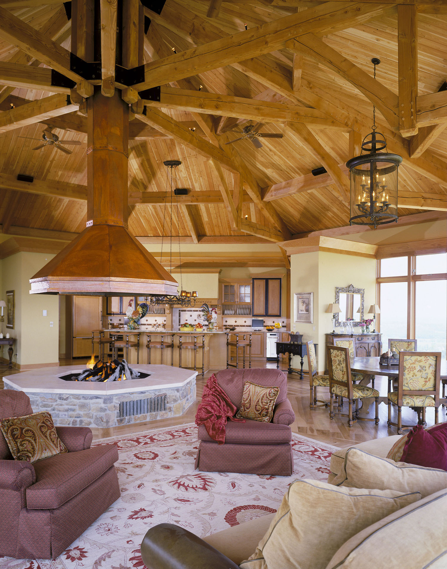 Easley Timber Frame Home — photo 16 of 33
