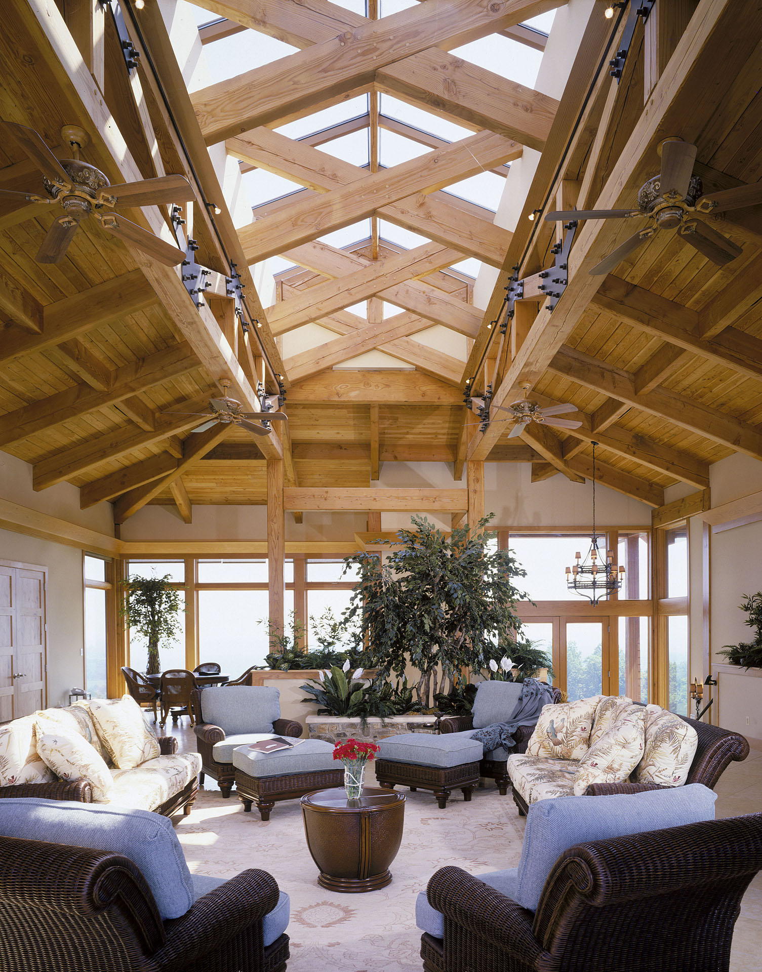 Easley Timber Frame Home — photo 12 of 33