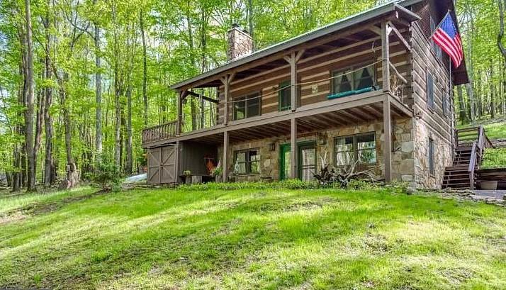 West Virginia Grove Log Home — photo 13 of 25