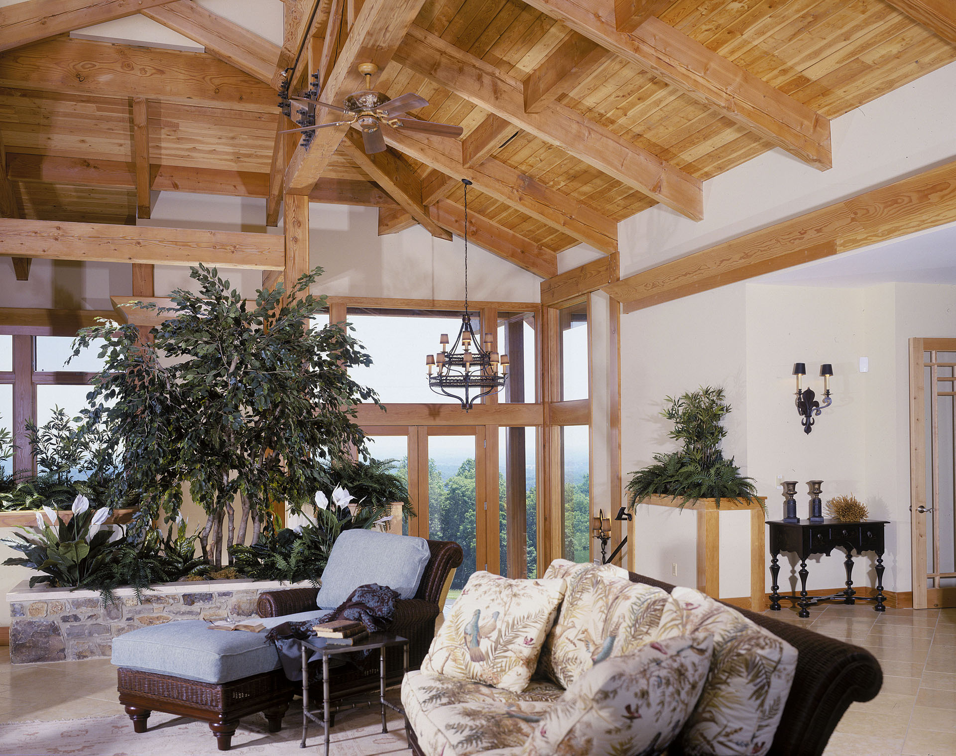 Easley Timber Frame Home — photo 24 of 33