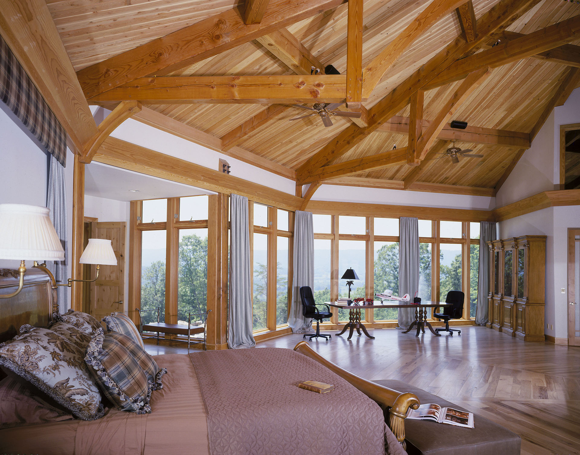 Easley Timber Frame Home — photo 14 of 33