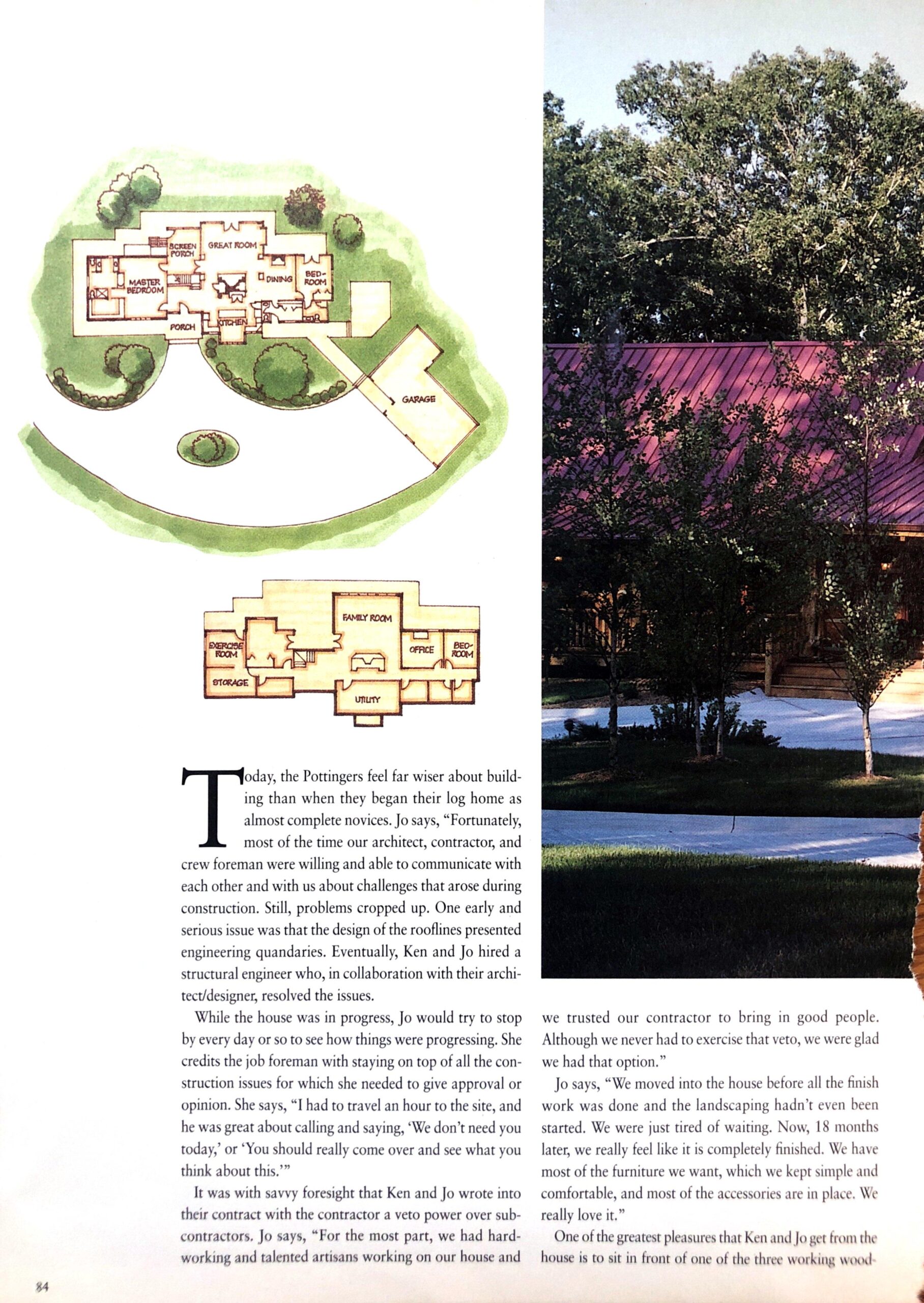 Donelson Log and Timber-Frame Hybrid — photo 11 of 14