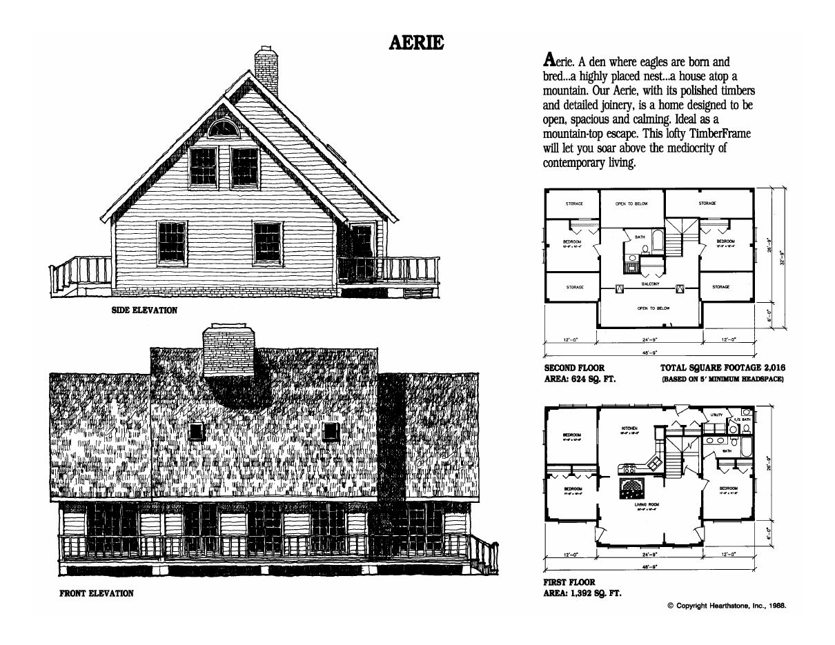 Cover plate of the early-1980s black and white plan book