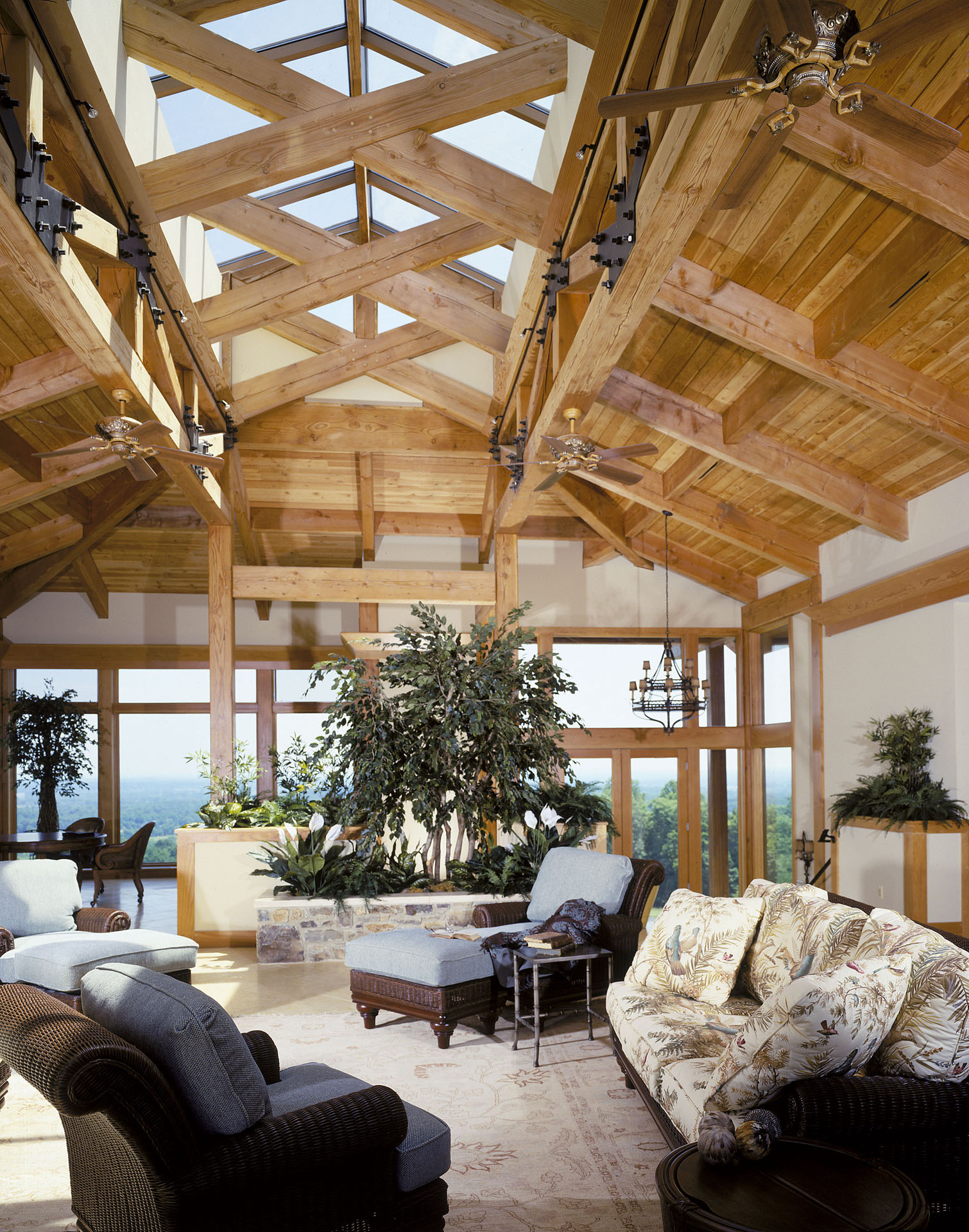 Easley Timber Frame Home — photo 17 of 33