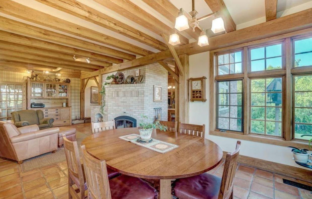 Timber Frame Mansion — photo 12 of 25