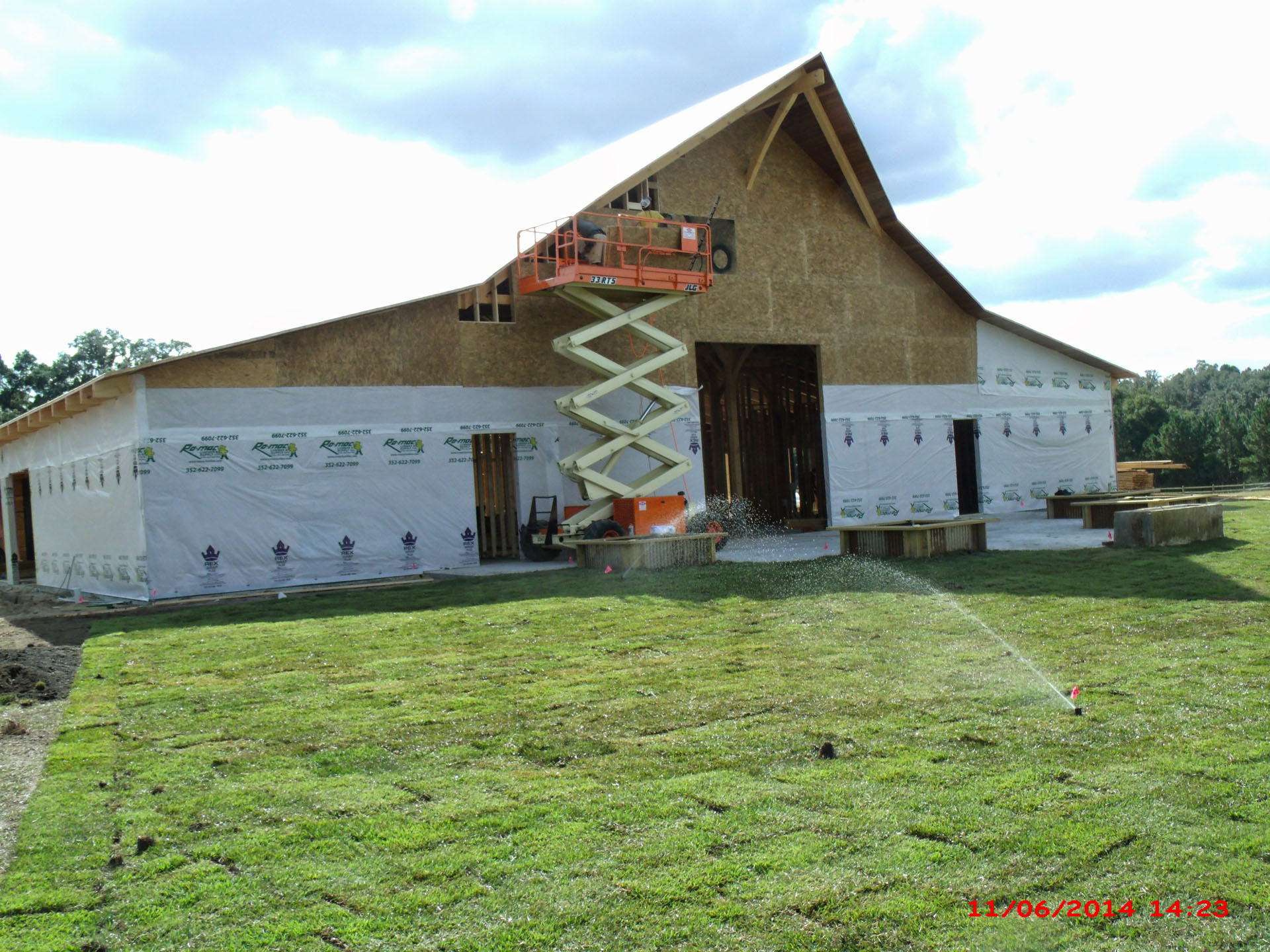 Ocala Barn, Florida, Construction Shots — photo 10 of 37