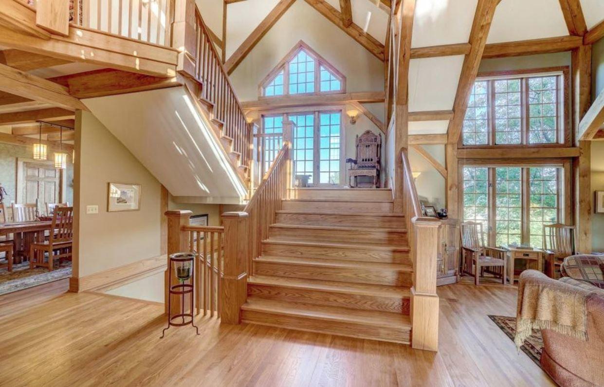 Timber Frame Mansion — photo 21 of 25