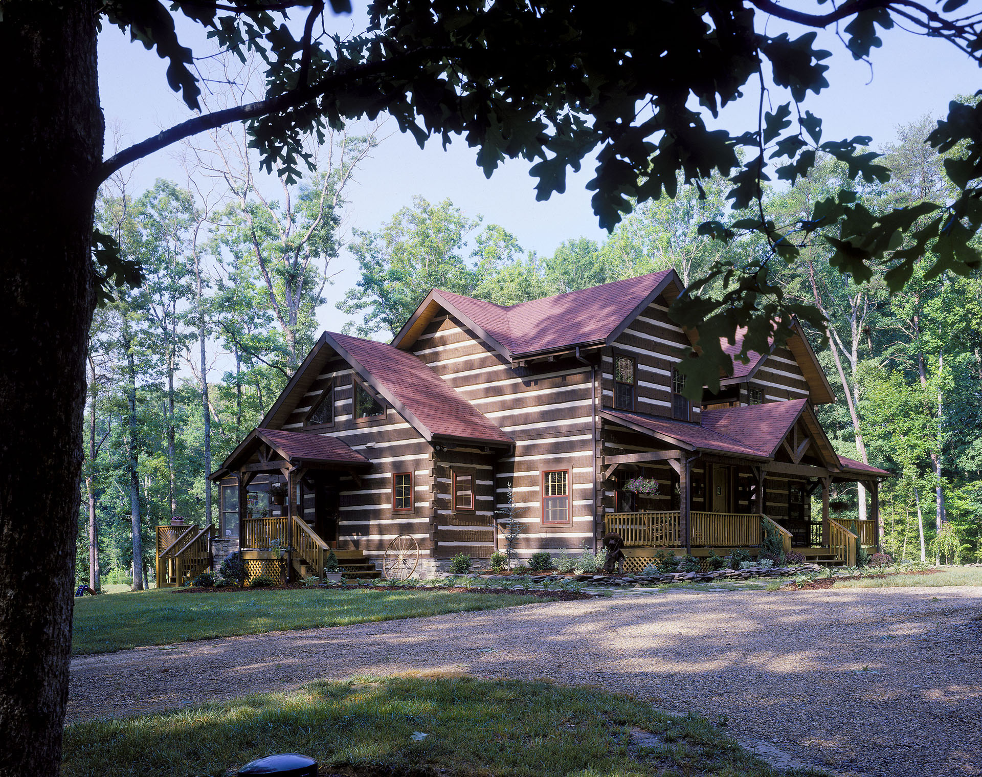Jacobecy Log Home — photo 12 of 15