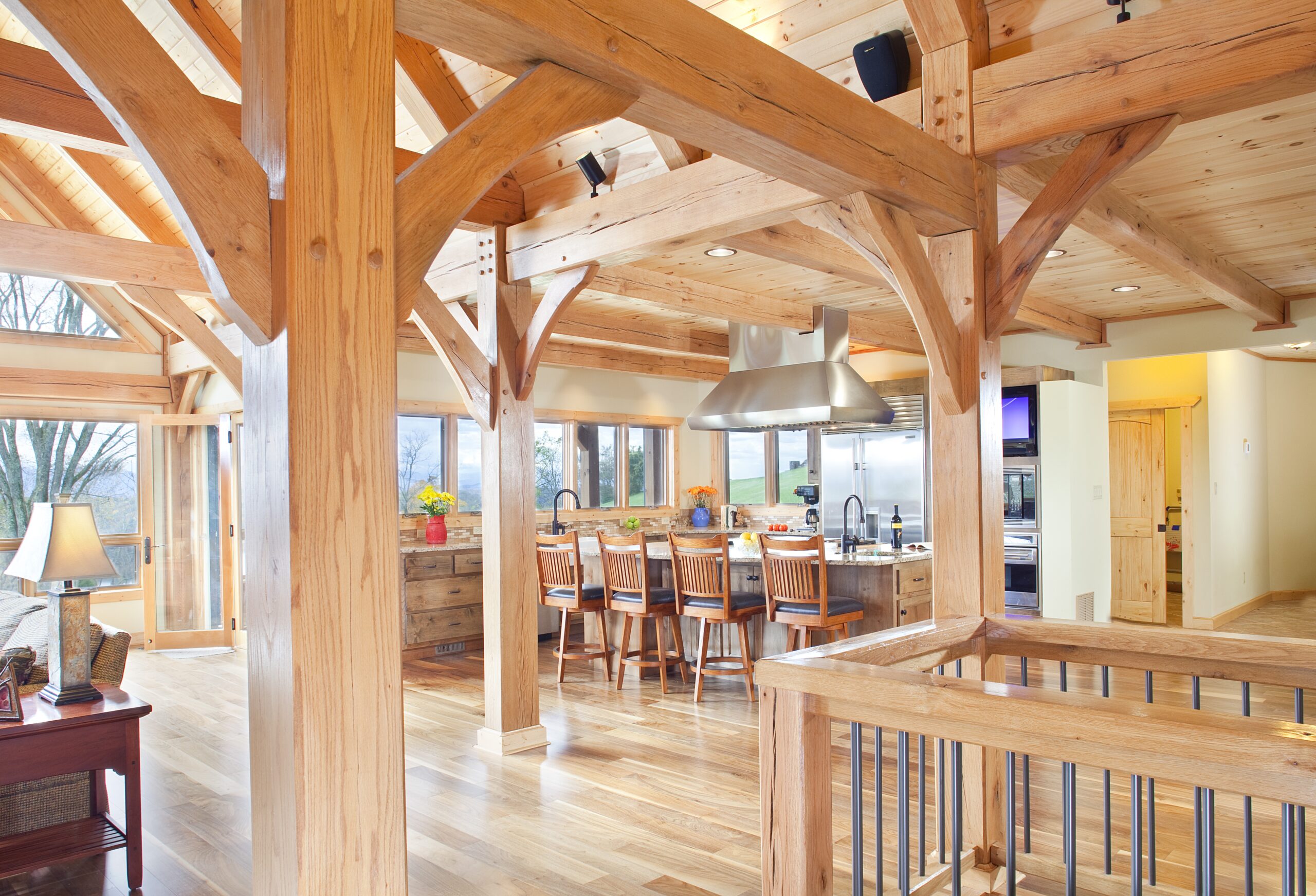 Bailey Oak Timber Frame — photo 9 of 12