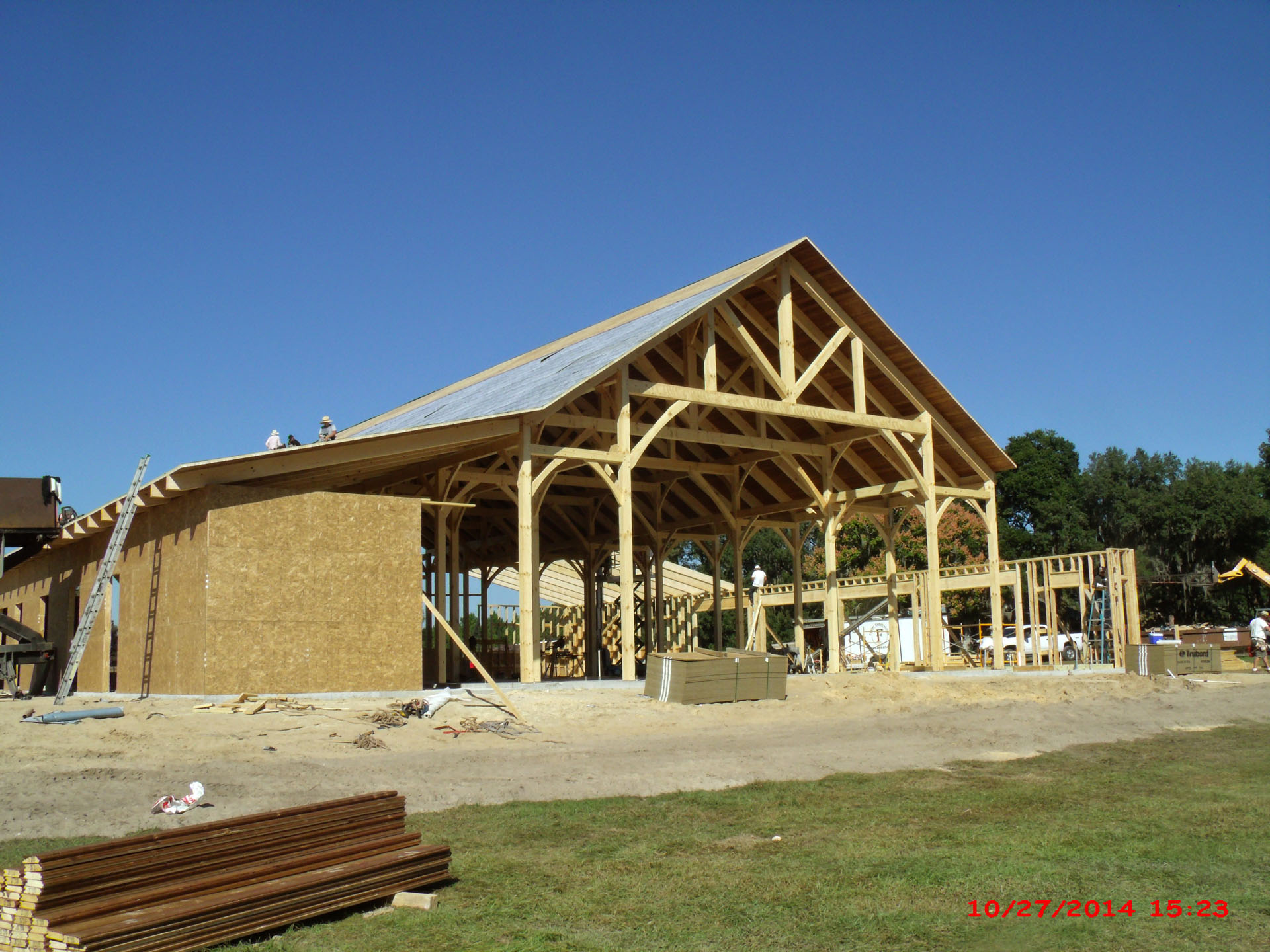 Ocala Barn, Florida, Construction Shots — photo 24 of 37