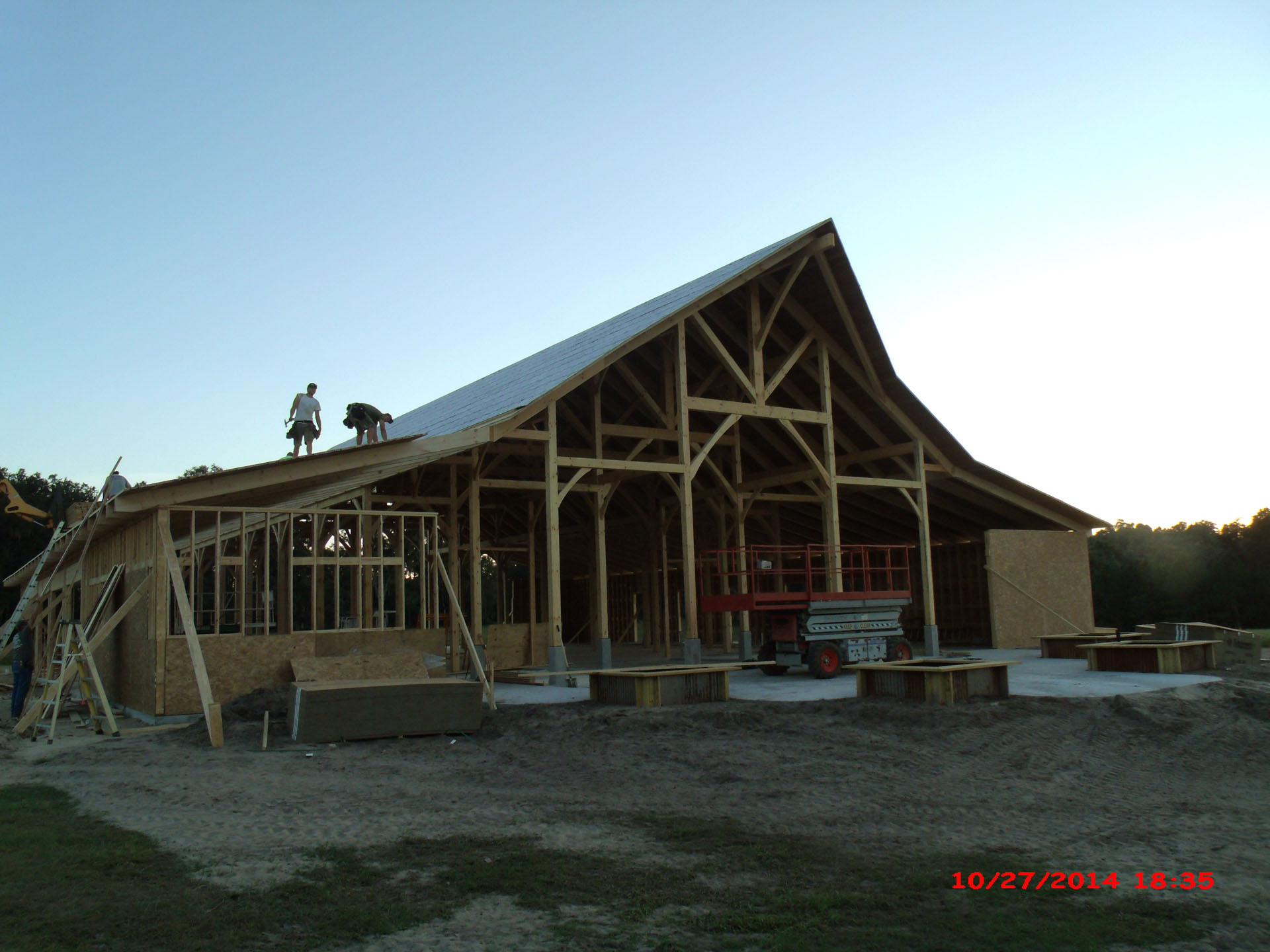 Ocala Barn, Florida, Construction Shots — photo 21 of 37