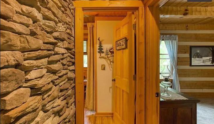 West Virginia Grove Log Home — photo 19 of 25