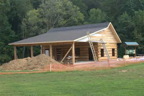 Log Home Lily Pad Project — photo 19 of 20