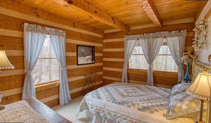 West Virginia Grove Log Home — photo 16 of 25