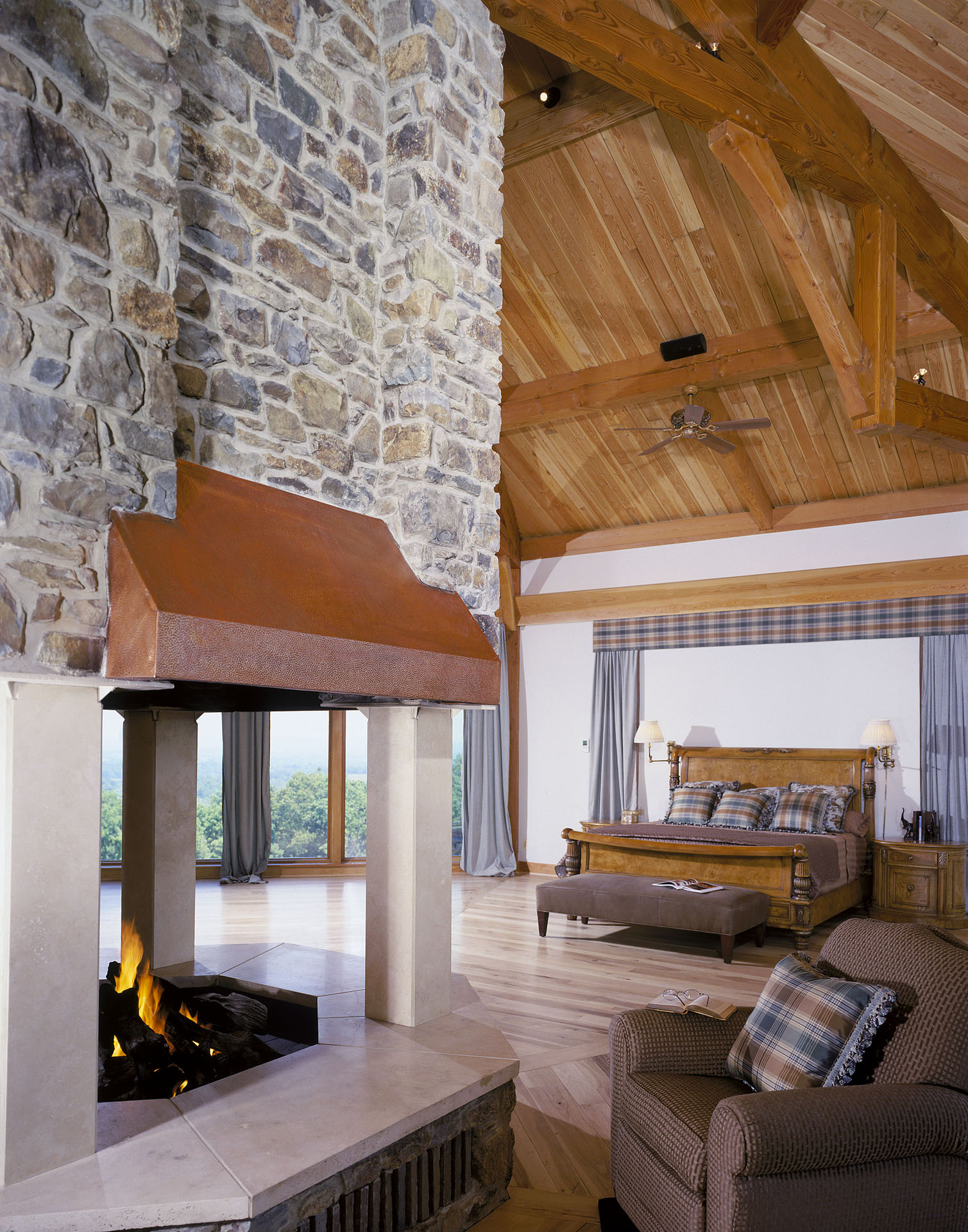 Easley Timber Frame Home — photo 15 of 33