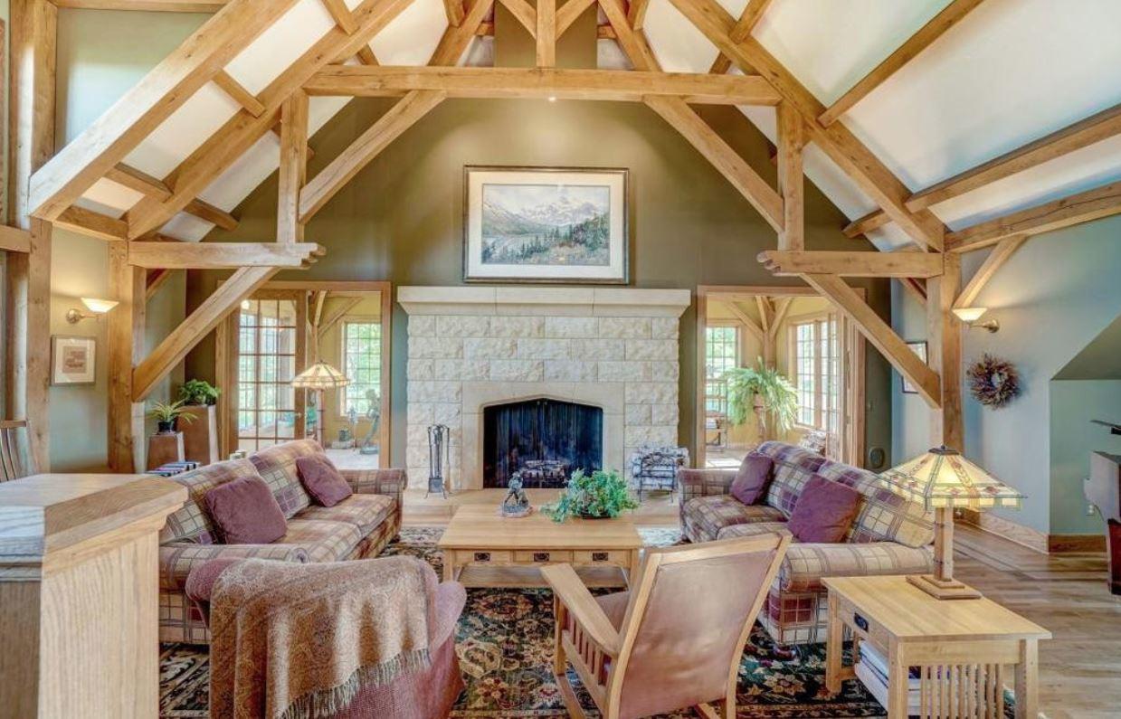 Timber Frame Mansion — photo 17 of 25