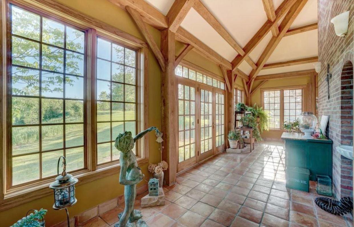 Timber Frame Mansion — photo 18 of 25