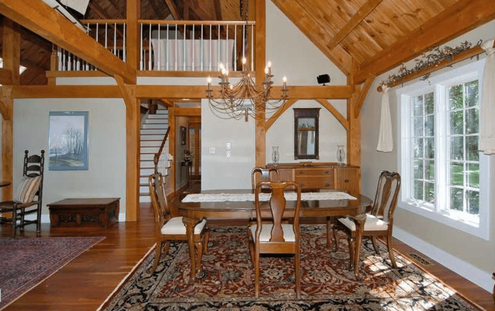 Western PA Oak Timber Frame — photo 11 of 11