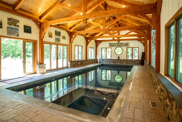 Timber Frame Pool House